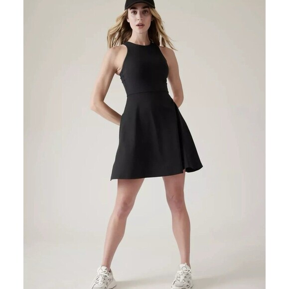 Athleta Dresses & Skirts - ATHLETA‎ Conscious Dress Small Black NWOT Work Golf Sports Tennis Pickleball